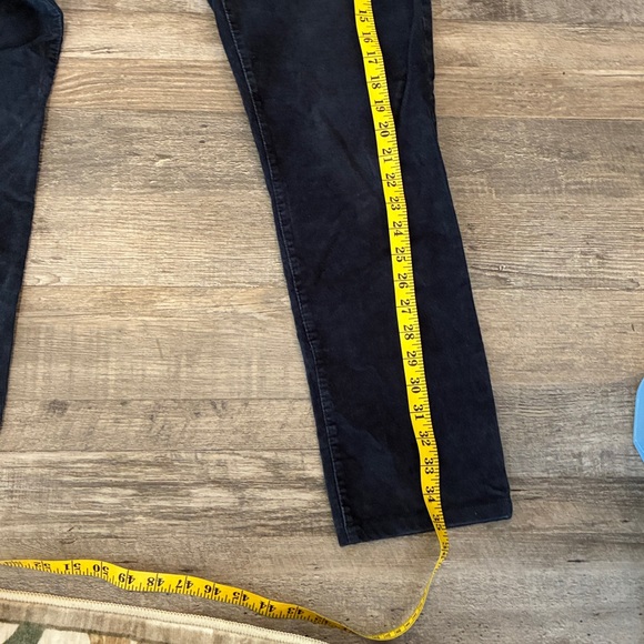 GAP 1969 Dark Blue Corduroy Skinny Pants Size 30 Excellent Condition - Picture 5 of 6